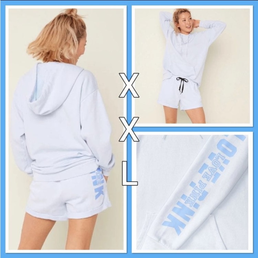 NWT VS PINK XXL DOUBLE LOGO SET